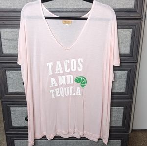 Small NWT Oversized Slouchy Lounge Tee